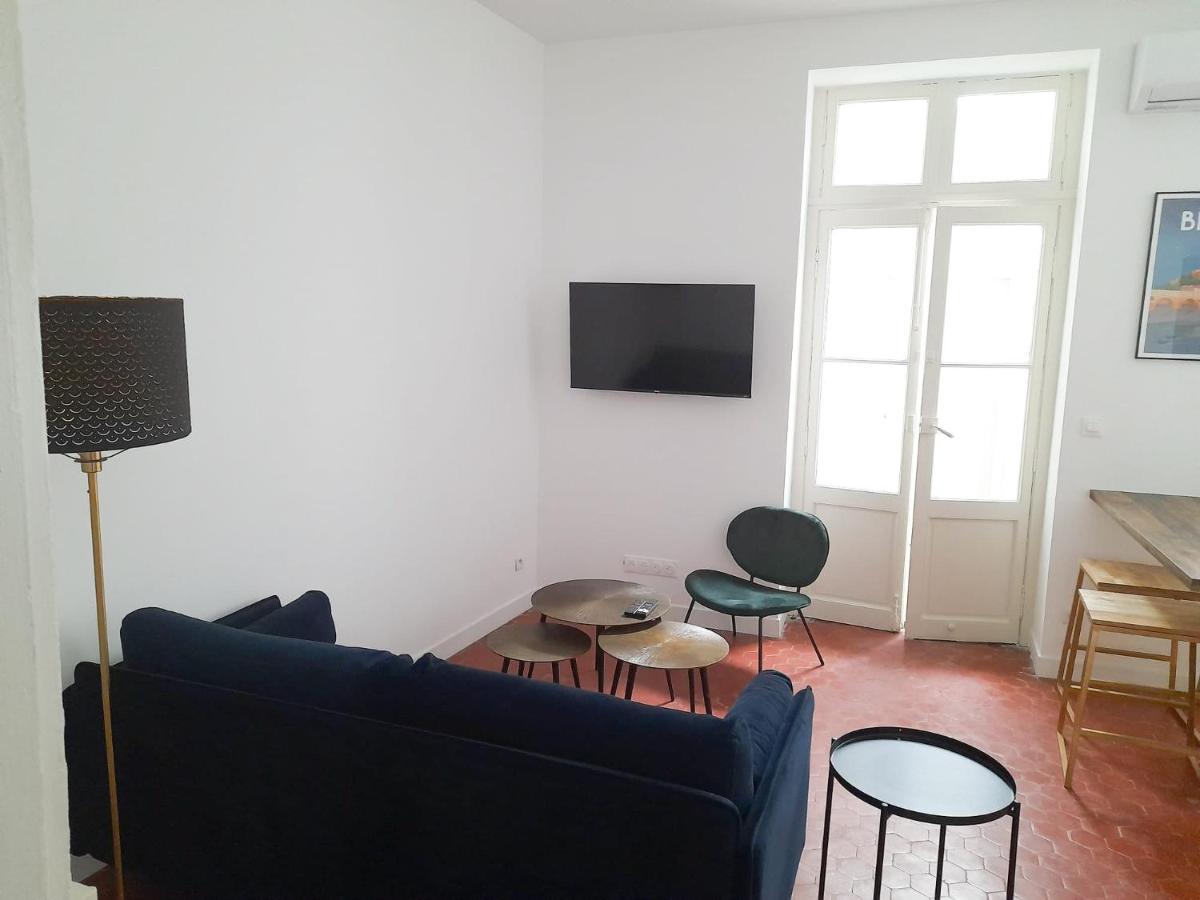 Bright And Modern 3-Bedroom Apartment, 90M2 With Air Condition, In Béziers Exterior foto